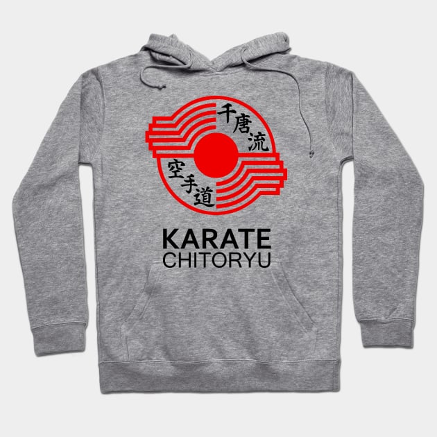 Karate Chitoryu Hoodie by juyodesign